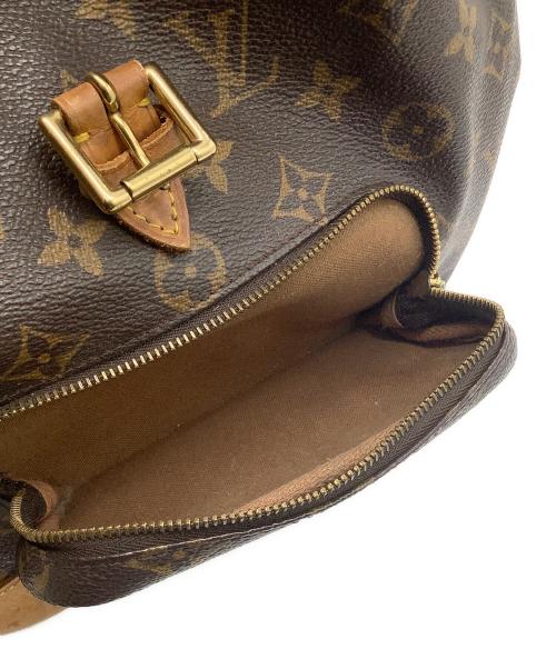 LOUIS VUITTON（ルイ ヴィトン）LOUIS VUITTON (ルイ ヴィトン) モノグラム　モンスリMM　リュック ブラウンの古着・服飾アイテム