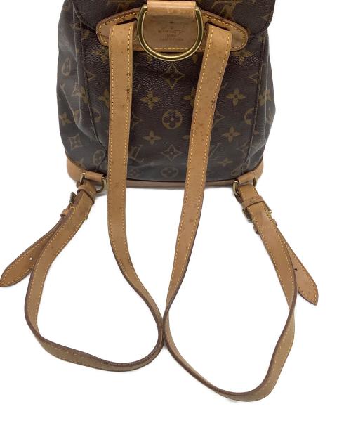 LOUIS VUITTON（ルイ ヴィトン）LOUIS VUITTON (ルイ ヴィトン) モノグラム　モンスリMM　リュック ブラウンの古着・服飾アイテム