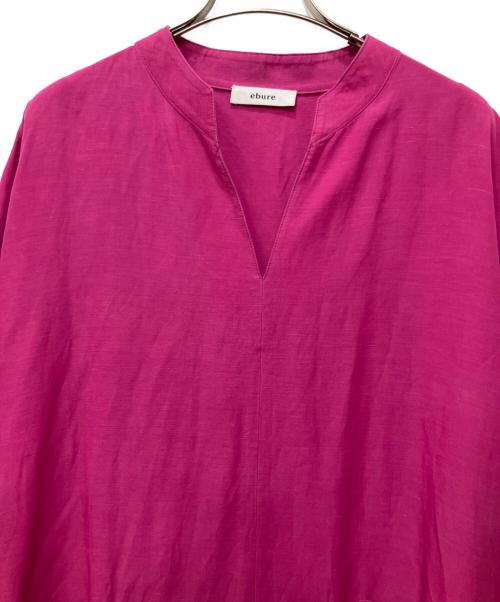 ebure（エブール）EBURE (エブール) 半袖ワンピース ピンク サイズ:36の古着・服飾アイテム