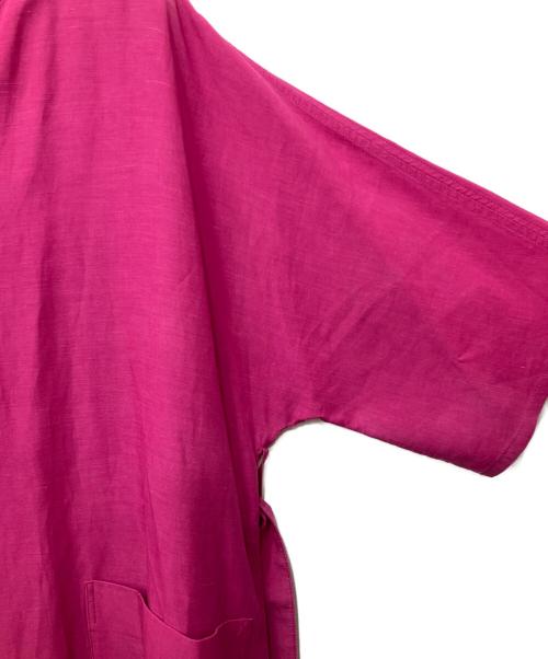 ebure（エブール）EBURE (エブール) 半袖ワンピース ピンク サイズ:36の古着・服飾アイテム