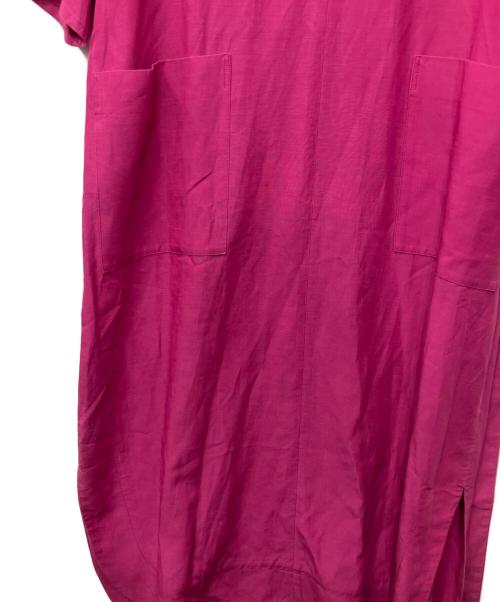 ebure（エブール）EBURE (エブール) 半袖ワンピース ピンク サイズ:36の古着・服飾アイテム