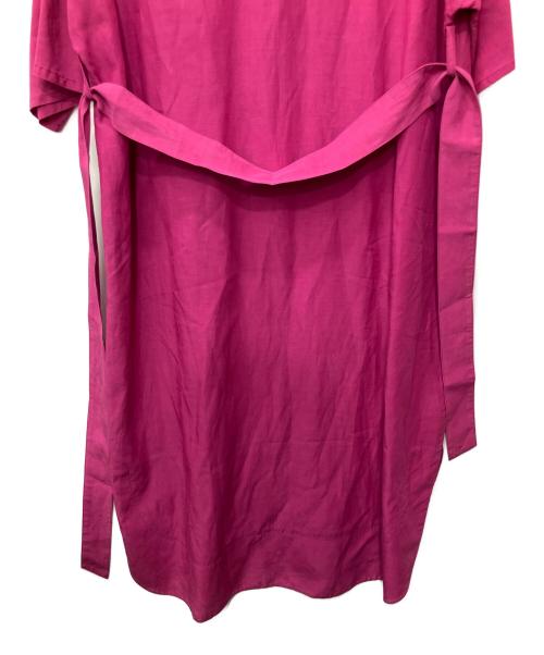ebure（エブール）EBURE (エブール) 半袖ワンピース ピンク サイズ:36の古着・服飾アイテム