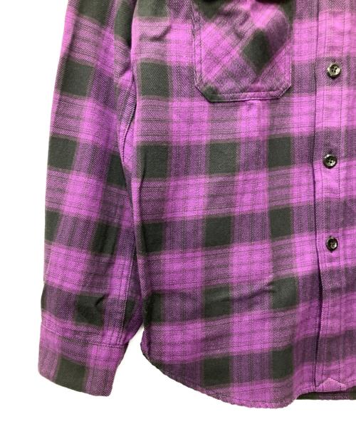 THE NORTHFACE PURPLELABEL（ザ・ノースフェイス パープルレーベル）THE NORTHFACE PURPLELABEL (ザ・ノースフェイス パープルレーベル) シャツ パープル サイズ:Sの古着・服飾アイテム