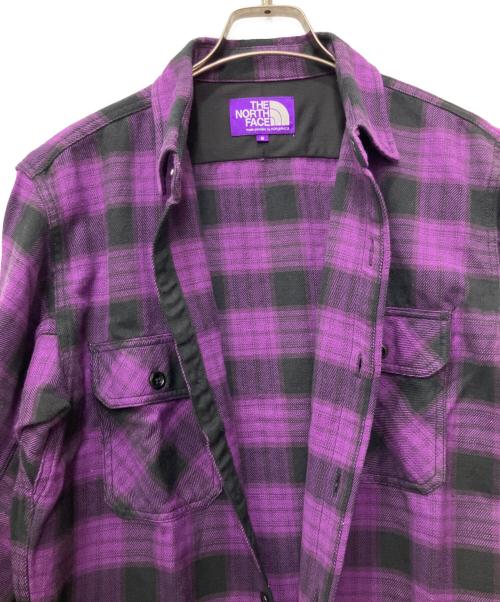 THE NORTHFACE PURPLELABEL（ザ・ノースフェイス パープルレーベル）THE NORTHFACE PURPLELABEL (ザ・ノースフェイス パープルレーベル) シャツ パープル サイズ:Sの古着・服飾アイテム