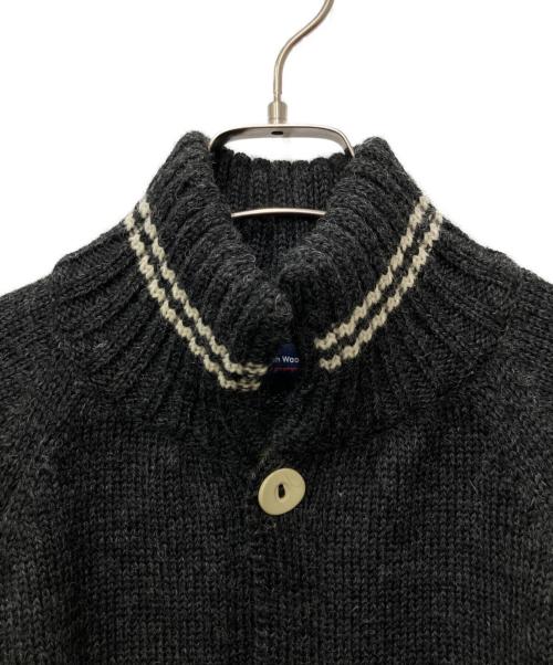 JMCOOPER（ジェイエムクーパー）JMCOOPER (ジェイエムクーパー) ニットジャケット グレー サイズ:Mの古着・服飾アイテム