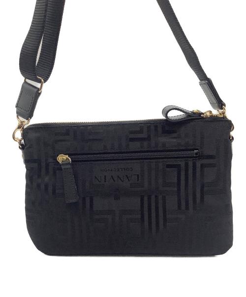 LANVIN COLLECTION（ランバンコレクション）LANVIN COLLECTION (ランバンコレクション) ショルダーバッグ ブラックの古着・服飾アイテム