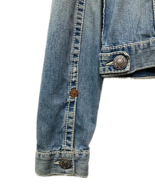 TRUE RELIGION（トゥルー レリジョン）TRUE RELIGION (トゥルー レリジョン) デニムジャケット インディゴ サイズ:Mの古着・服飾アイテム