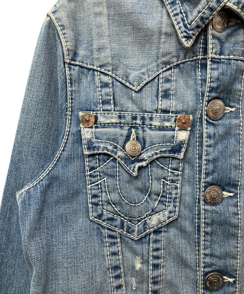 TRUE RELIGION（トゥルー レリジョン）TRUE RELIGION (トゥルー レリジョン) デニムジャケット インディゴ サイズ:Mの古着・服飾アイテム