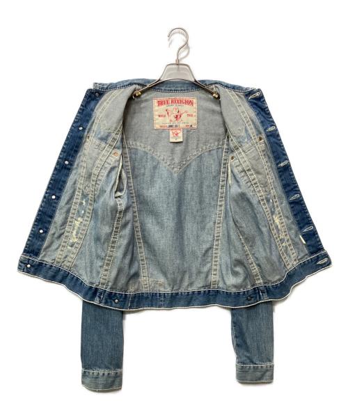TRUE RELIGION（トゥルー レリジョン）TRUE RELIGION (トゥルー レリジョン) デニムジャケット インディゴ サイズ:Mの古着・服飾アイテム