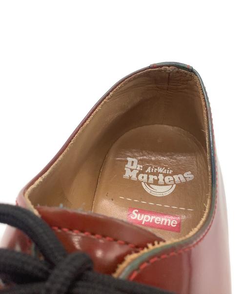 Dr.Martens（ドクターマーチン）Dr.Martens (ドクターマーチン) Supreme (シュプリーム) 1461 3 Eye Shoe レッド×グリーン×ネイビー サイズ:UK8の古着・服飾アイテム