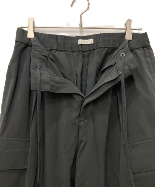 ATON（エイトン）ATON (エイトン) パンツ ブラック サイズ:04の古着・服飾アイテム
