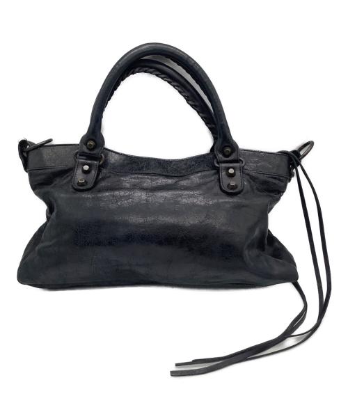 BALENCIAGA（バレンシアガ）BALENCIAGA (バレンシアガ) ザ ファースト　ハンドバッグ ブラックの古着・服飾アイテム