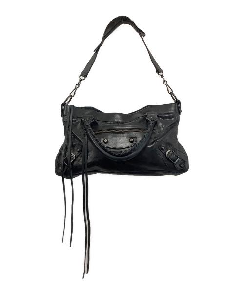 BALENCIAGA（バレンシアガ）BALENCIAGA (バレンシアガ) ザ ファースト　ハンドバッグ ブラックの古着・服飾アイテム