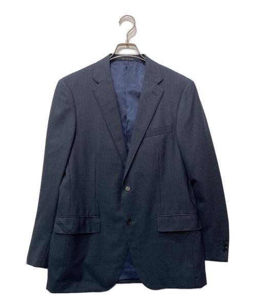 green label relaxing（グリーンレーベルリラクシング）green label relaxing (グリーンレーベルリラクシング) セットアップスーツ ネイビー×ブラック サイズ:48の古着・服飾アイテム