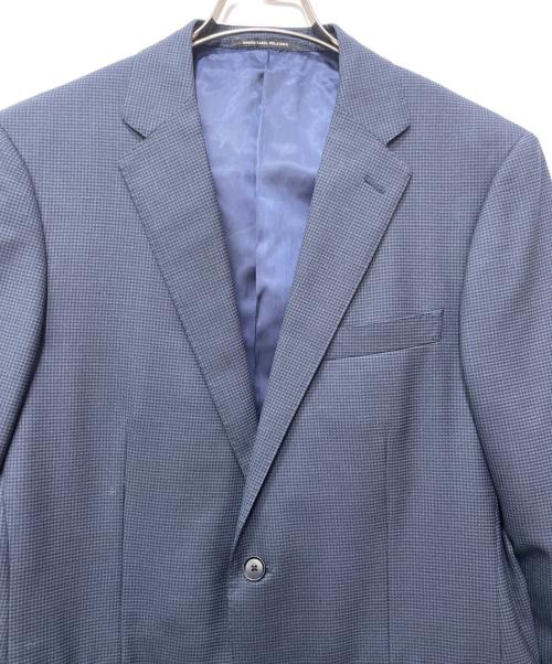 green label relaxing（グリーンレーベルリラクシング）green label relaxing (グリーンレーベルリラクシング) セットアップスーツ ネイビー×ブラック サイズ:48の古着・服飾アイテム