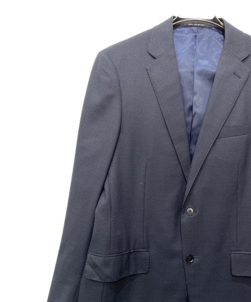 green label relaxing（グリーンレーベルリラクシング）green label relaxing (グリーンレーベルリラクシング) セットアップスーツ ネイビー×ブラック サイズ:48の古着・服飾アイテム