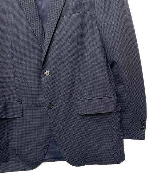 green label relaxing（グリーンレーベルリラクシング）green label relaxing (グリーンレーベルリラクシング) セットアップスーツ ネイビー×ブラック サイズ:48の古着・服飾アイテム