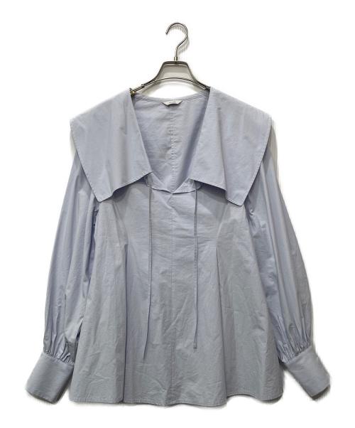 CLANE（クラネ）CLANE (クラネ) 長袖ブラウス ブルー サイズ:2の古着・服飾アイテム