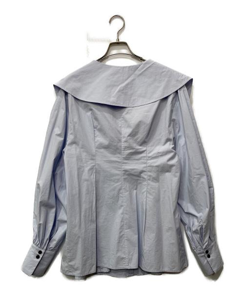 CLANE（クラネ）CLANE (クラネ) 長袖ブラウス ブルー サイズ:2の古着・服飾アイテム