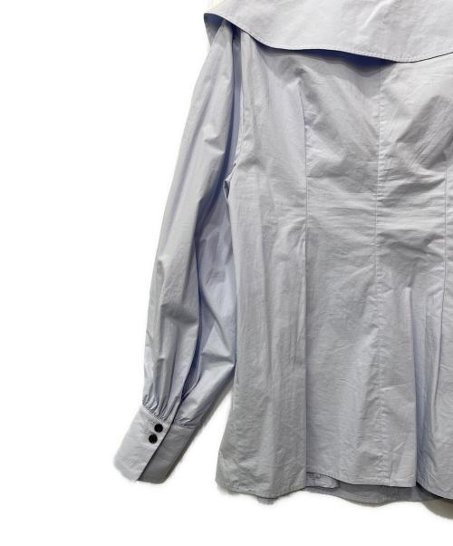 CLANE（クラネ）CLANE (クラネ) 長袖ブラウス ブルー サイズ:2の古着・服飾アイテム