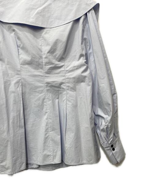 CLANE（クラネ）CLANE (クラネ) 長袖ブラウス ブルー サイズ:2の古着・服飾アイテム