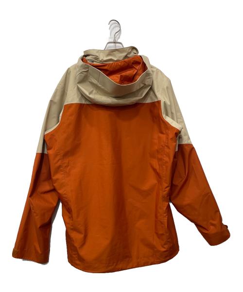 Patagonia（パタゴニア）Patagonia (パタゴニア) スノーショットフリーライドジャケット ベージュ×オレンジ サイズ:Mの古着・服飾アイテム