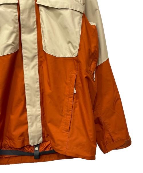 Patagonia（パタゴニア）Patagonia (パタゴニア) スノーショットフリーライドジャケット ベージュ×オレンジ サイズ:Mの古着・服飾アイテム