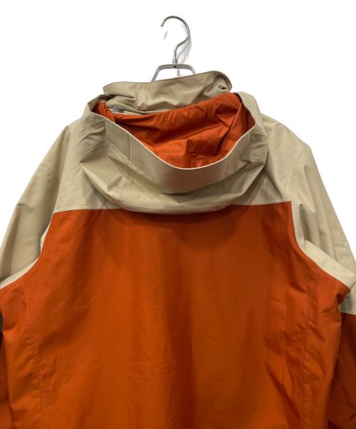 Patagonia（パタゴニア）Patagonia (パタゴニア) スノーショットフリーライドジャケット ベージュ×オレンジ サイズ:Mの古着・服飾アイテム