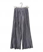 PLEATS PLEASE ISSEY MIYAKEプリーツプリーズ イッセイミヤケ）の古着「プリーツパンツ」｜グレー