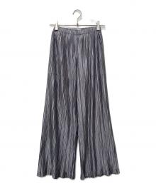 PLEATS PLEASE ISSEY MIYAKE（プリーツプリーズ イッセイミヤケ）の古着「プリーツパンツ」｜グレー