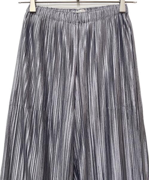 PLEATS PLEASE ISSEY MIYAKE（プリーツプリーズ イッセイミヤケ）PLEATS PLEASE ISSEY MIYAKE (プリーツプリーズ イッセイミヤケ) プリーツパンツ グレー サイズ:1の古着・服飾アイテム