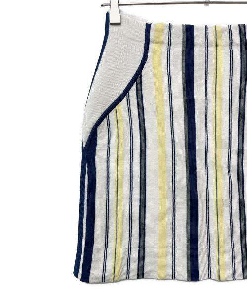 3.1 phillip lim（スリーワンフィリップリム）3.1 phillip lim (スリーワンフィリップリム) スカート ホワイト×イエロー サイズ:Sの古着・服飾アイテム