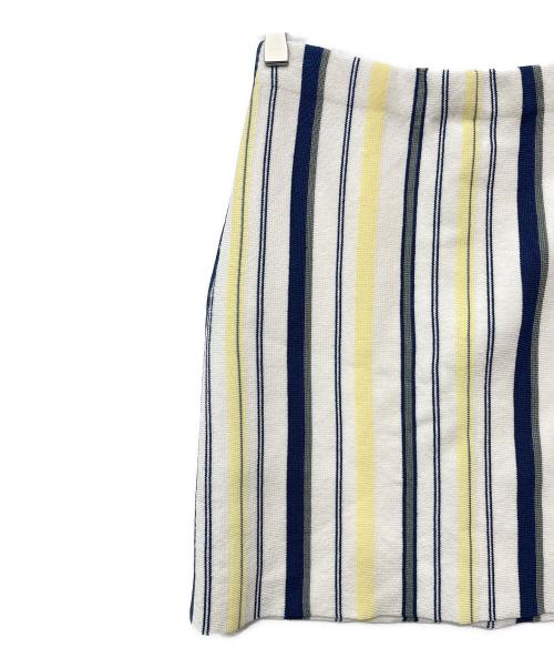 3.1 phillip lim（スリーワンフィリップリム）3.1 phillip lim (スリーワンフィリップリム) スカート ホワイト×イエロー サイズ:Sの古着・服飾アイテム