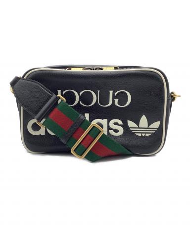  x Gucci スモール ショルダーバッグ アディダス　グッチ正規 中古・古着通販】GUCCI (グッチ) adidas (アディダス) ショルダー