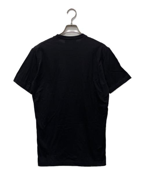 DSQUARED2（ディースクエアード）DSQUARED2 (ディースクエアード) 半袖Tシャツ ブラック×イエロー サイズ:Sの古着・服飾アイテム