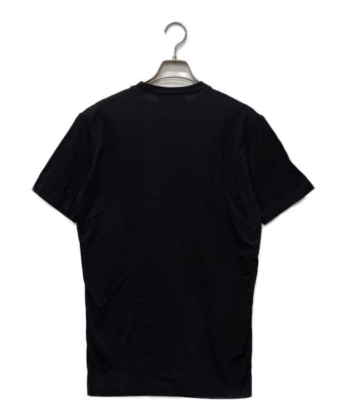 DSQUARED2（ディースクエアード）DSQUARED2 (ディースクエアード) 半袖Tシャツ ブラック×イエロー サイズ:Sの古着・服飾アイテム