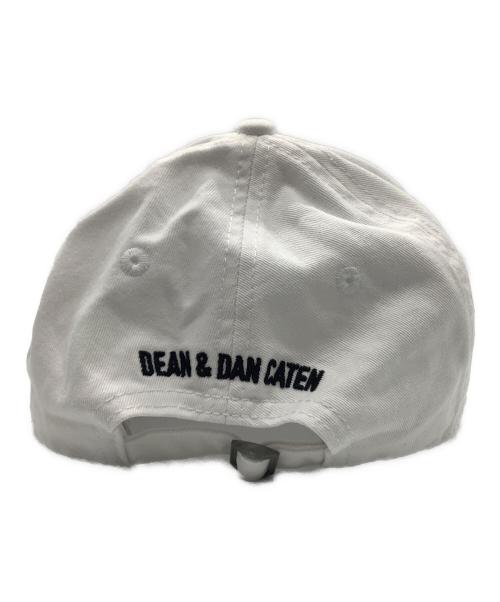 DSQUARED2（ディースクエアード）DSQUARED2 (ディースクエアード) Icon Baseball Cap　 ホワイトの古着・服飾アイテム