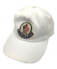 MONCLER（モンクレール）の古着「BASEBALL　キャップ」｜ホワイト