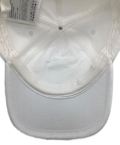 MONCLER（モンクレール）MONCLER (モンクレール) BASEBALL　キャップ ホワイト サイズ:58-66cmの古着・服飾アイテム
