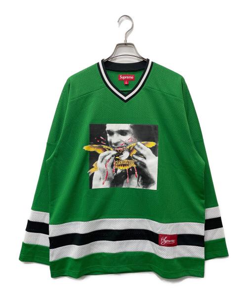 SUPREME（シュプリーム）Supreme (シュプリーム) ANTIHERO (アンタイヒーロー) 長袖カットソー グリーン サイズ:Mの古着・服飾アイテム