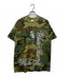 Supreme（シュプリーム）の古着「プリントTシャツ」｜グリーン×ブラウン