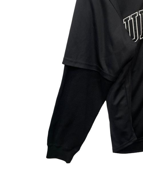 SUPREME（シュプリーム）Supreme (シュプリーム) GENUINE MERCHANDISE (ジェニュイン マーチャンダイズ) パーカー ブラック×ホワイト サイズ:Mの古着・服飾アイテム