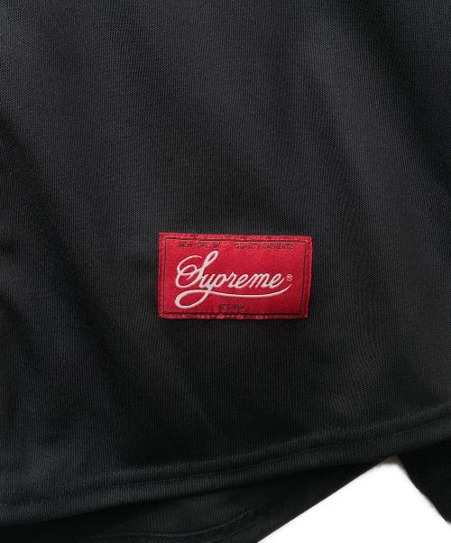 SUPREME（シュプリーム）Supreme (シュプリーム) GENUINE MERCHANDISE (ジェニュイン マーチャンダイズ) パーカー ブラック×ホワイト サイズ:Mの古着・服飾アイテム