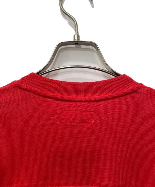 SUPREME（シュプリーム）Supreme (シュプリーム) 長袖カットソー レッド×グレー×ブルー サイズ:Sの古着・服飾アイテム