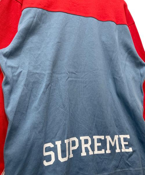 SUPREME（シュプリーム）Supreme (シュプリーム) 長袖カットソー レッド×グレー×ブルー サイズ:Sの古着・服飾アイテム