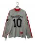 Supreme（シュプリーム）の古着「長袖カットソー」｜レッド×グレー×ブルー