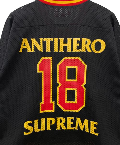 SUPREME（シュプリーム）Supreme (シュプリーム) ANTIHERO (アンタイヒーロー) 長袖カットソー ブラック サイズ:Mの古着・服飾アイテム