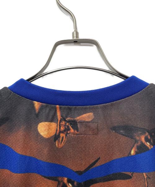 SUPREME（シュプリーム）Supreme (シュプリーム) Wu-Tang (ウータン) 長袖カットソー ブルー×イエロー サイズ:Mの古着・服飾アイテム