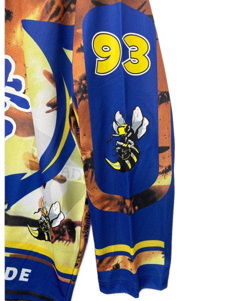 SUPREME（シュプリーム）Supreme (シュプリーム) Wu-Tang (ウータン) 長袖カットソー ブルー×イエロー サイズ:Mの古着・服飾アイテム