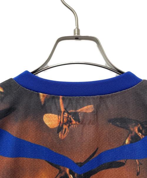 SUPREME（シュプリーム）Supreme (シュプリーム) Wu-Tang (ウータン) 長袖カットソー ブルー×イエロー サイズ:Sの古着・服飾アイテム